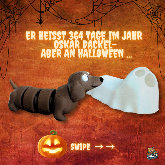 🐾 Oskar Dackel / Ghost Dog – Der Verkleidungskünstler 🎃