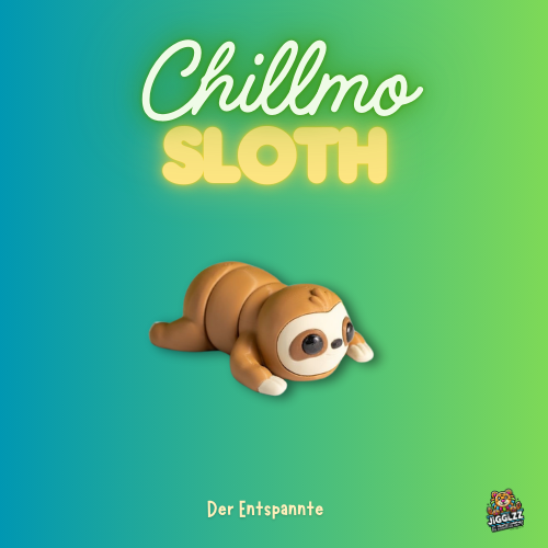 🐌 Chillmo Sloth – Der Entspannte 🐌