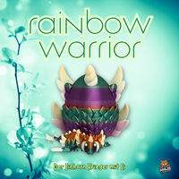 🌈🥚 Rainbow Warrior Draco – Der Einhorn-Krieger mit Ei