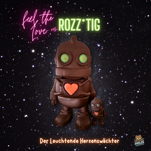 🤎✨ Rozz*tiG – Brown Metallic -Der Leuchtende Herzenswächter