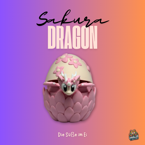 🩷 Sakura Dragon – Die Süße im Ei 🩷