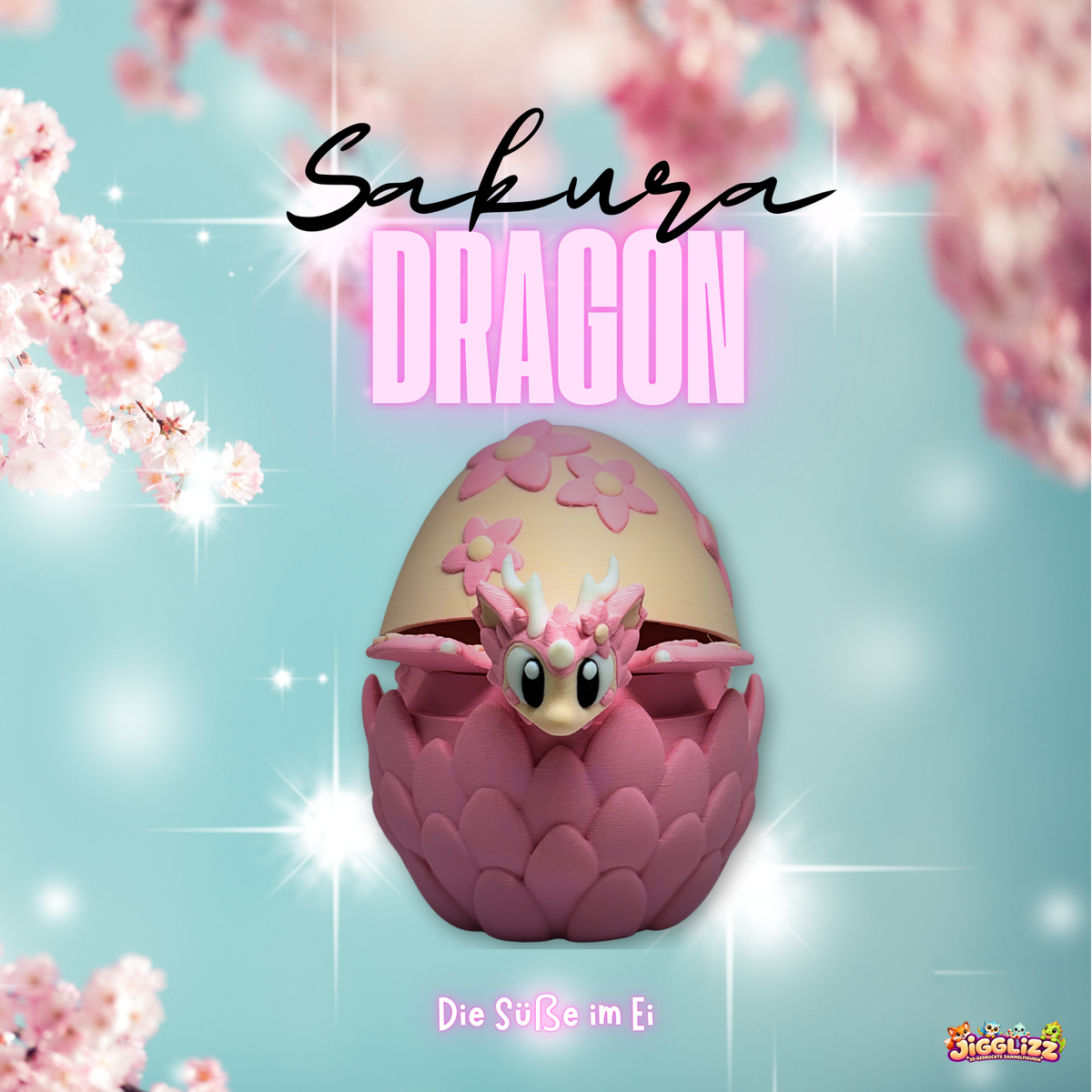 🩷 Sakura Dragon – Die Süße im Ei 🩷