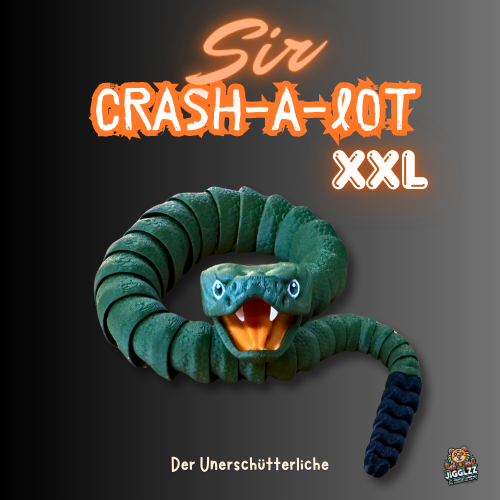 🐍 Sir Crash-a-Lot – Der Unerschütterliche 🐍XXL