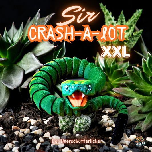 🐍 Sir Crash-a-Lot – Der Unerschütterliche 🐍XXL