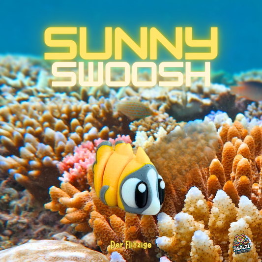 🐡 Sunny Swoosh – Der Flitzige 💛