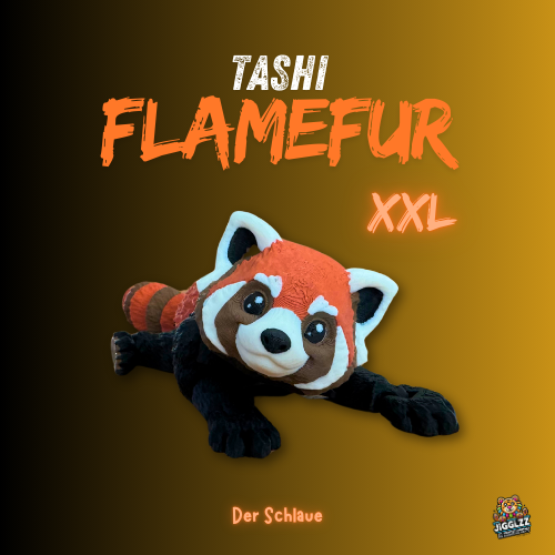 🦊 Tashi Flamefur – Der Schlaue 🦊