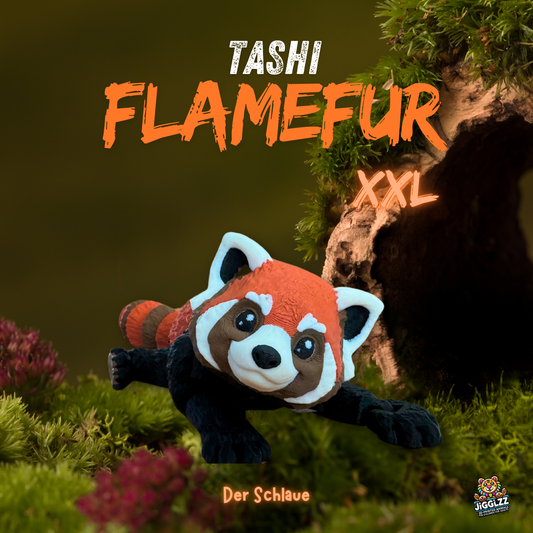 🦊 Tashi Flamefur – Der Schlaue 🦊
